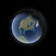 Image for article titled These Amazing Maps Show All 14,000+ Satellites Orbiting The Earth